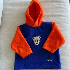 Jac And Cooper Fleece sweatshirt Hoodie Size M/L 12-24 months